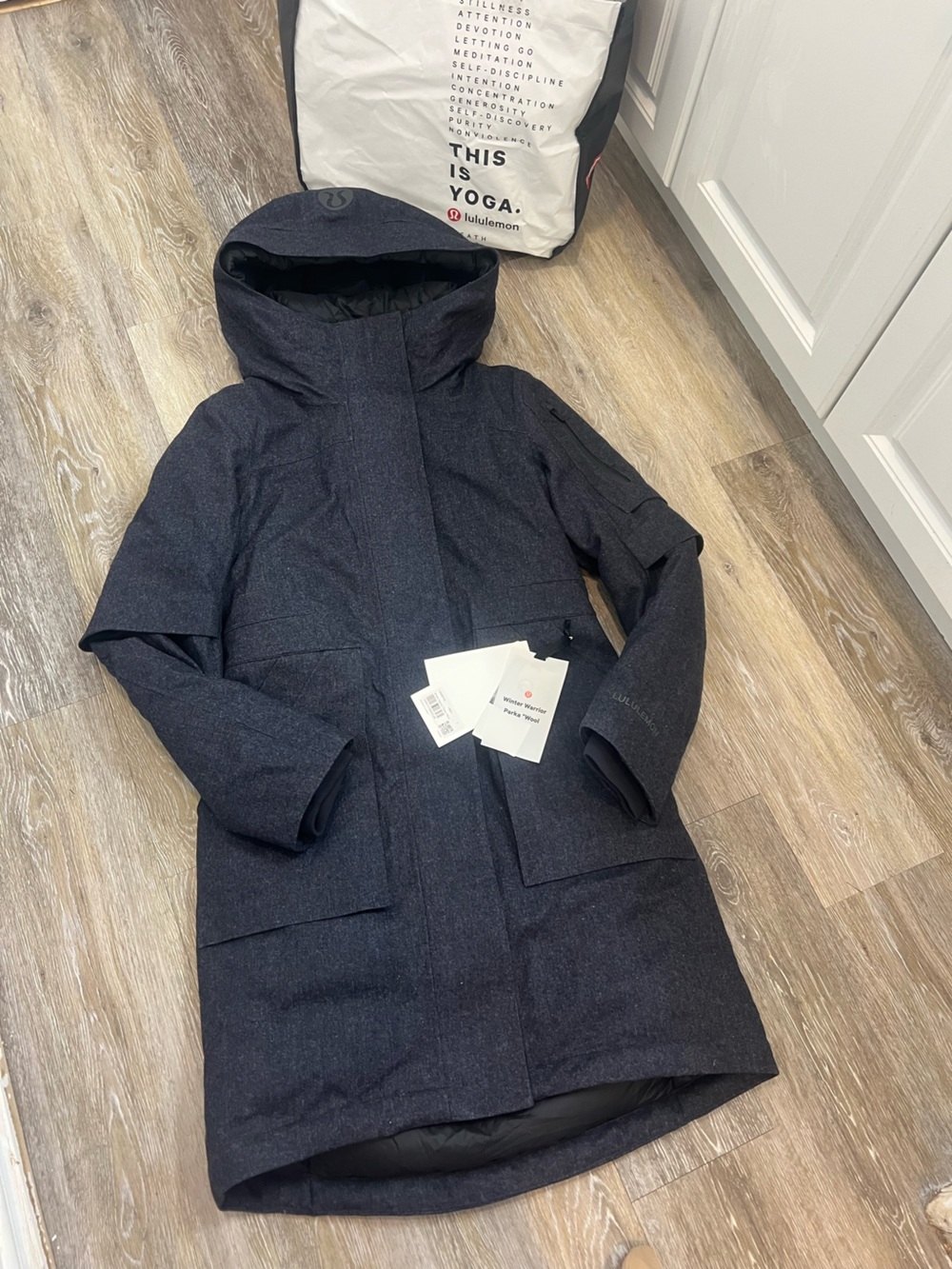 NWT LULULEMON WINTER WARRIOR WOOL PUFFER JACKET